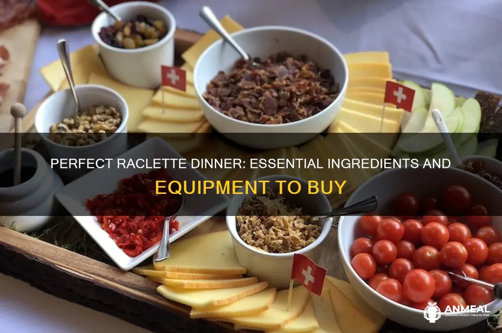 what to buy for raclette dinner