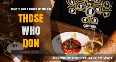Delicious Dinner Deals: Perfect Names for Non-Traditional Diners