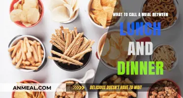 Perfect Snack or Mini Meal: Naming the Lunch-Dinner Gap Bite