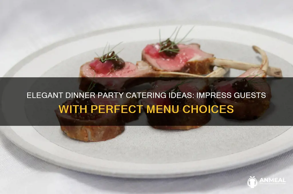 what to cater in for dinner party