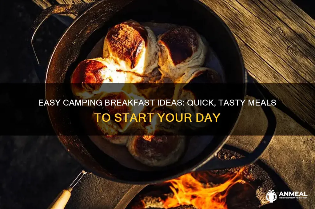 what to cook camping breakfast