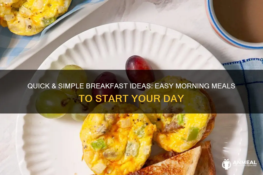 what to cook for breakfast easy