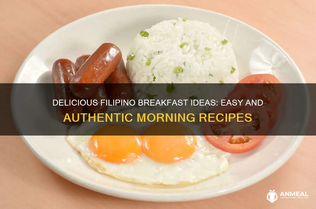 what to cook for breakfast filipino