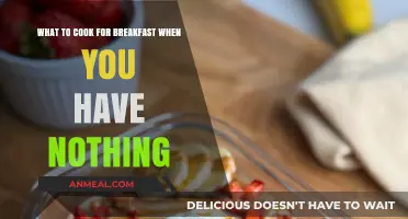 Quick Breakfast Ideas for an Empty Fridge