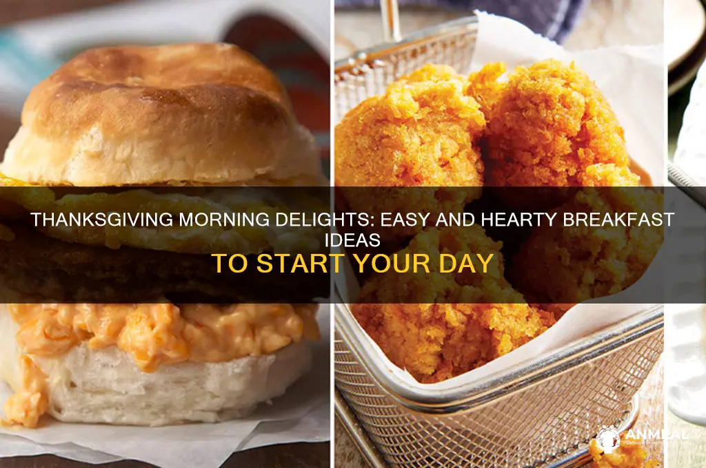 what to cook for thanksgiving breakfast