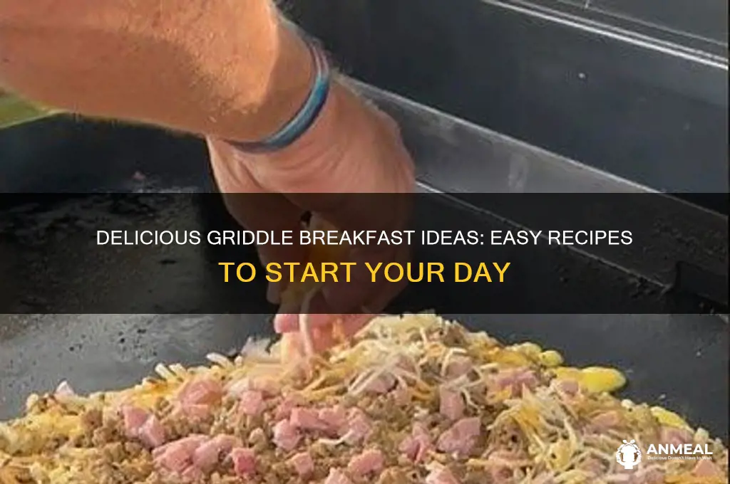 what to cook in a breakfast griddle
