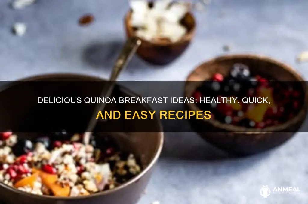 what to cook quinoa in breakfast