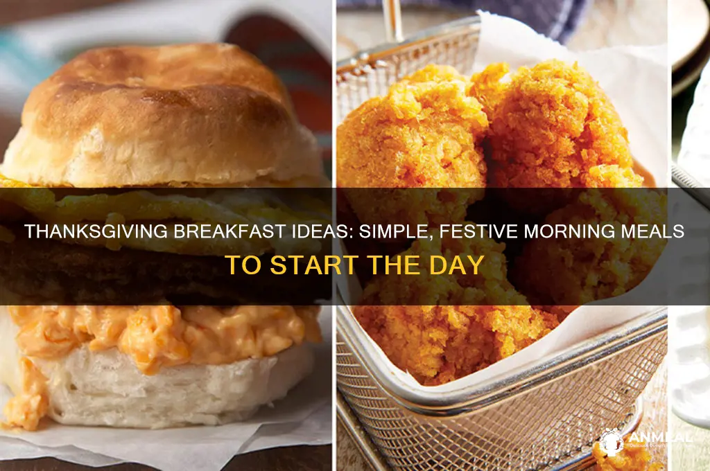 what to do about breakfast on thanksgiving
