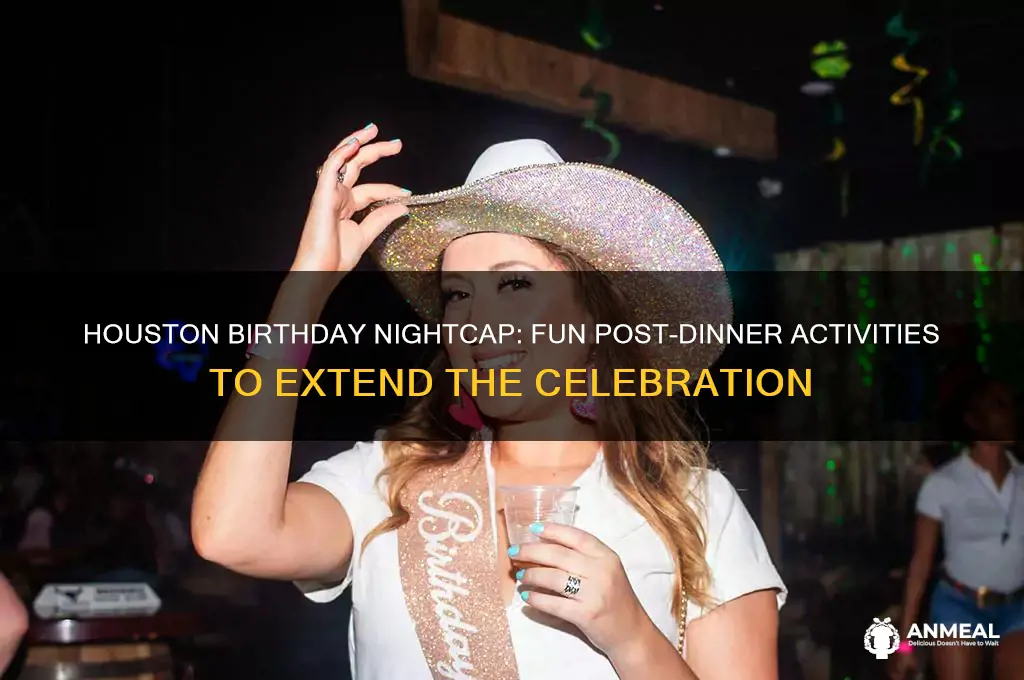what to do after birthday dinner houston