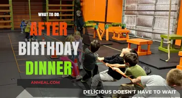Post-Birthday Dinner Ideas: Fun Ways to Keep the Celebration Going