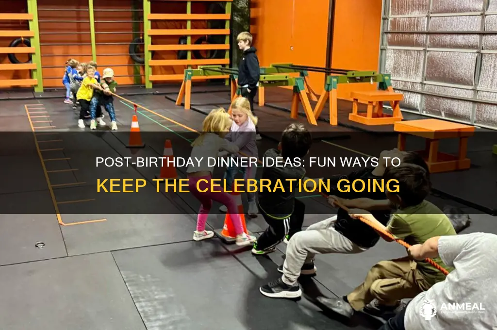 what to do after birthday dinner