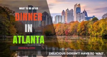 Atlanta After Dinner: Top Evening Activities to Enjoy in the City