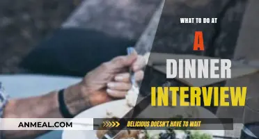 Mastering the Dinner Interview: Etiquette, Conversation, and Professional Tips