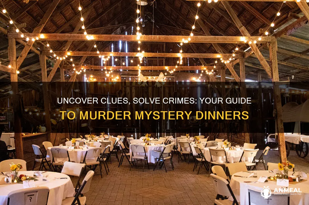 what to do at a murder mystery dinner
