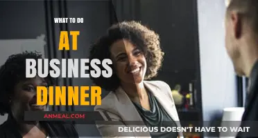 Mastering Business Dinners: Etiquette, Conversation, and Networking Tips