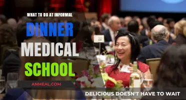 Navigating Informal Medical School Dinners: Tips for Networking and Relaxation