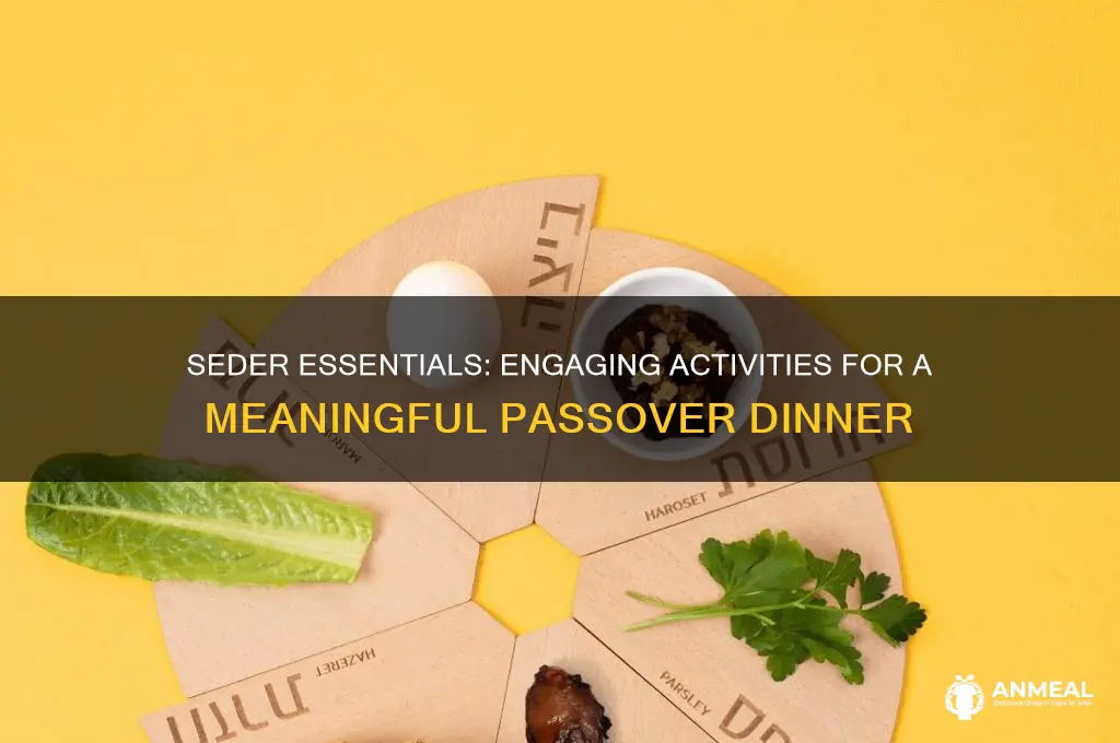what to do at passover dinner