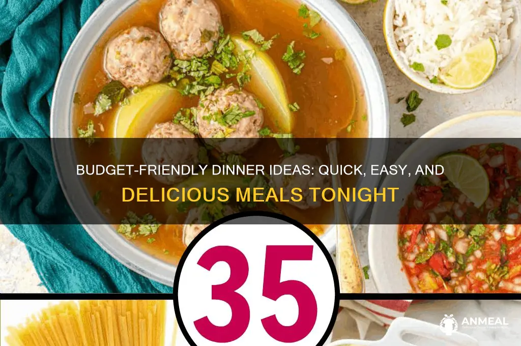what to do for dinner cheap