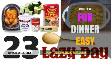 Quick and Simple Dinner Ideas for Busy Weeknights