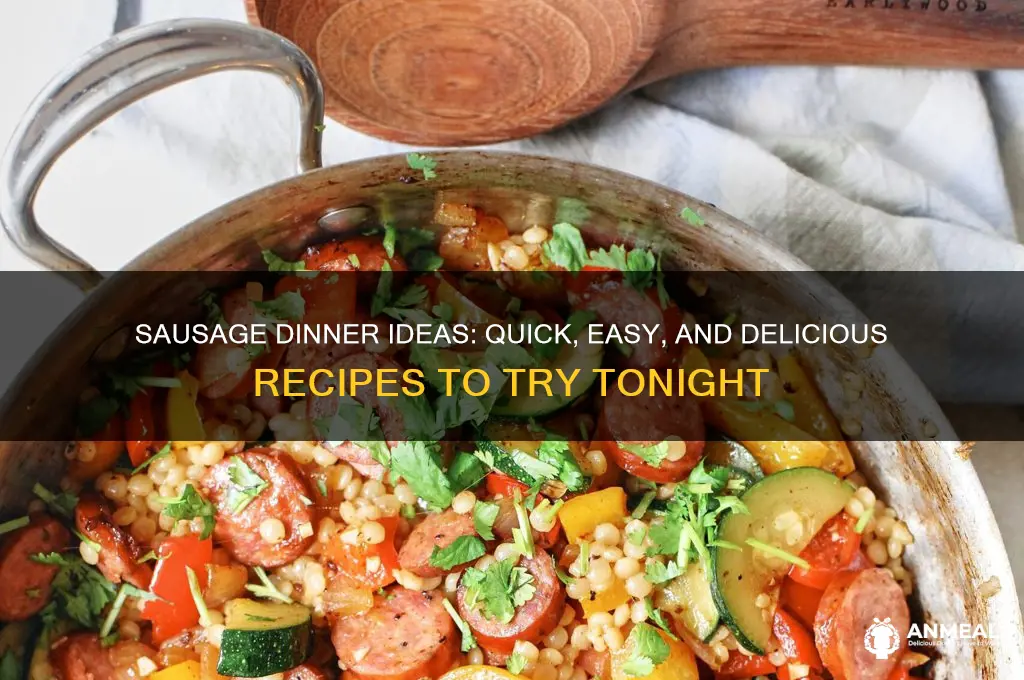 what to do for dinner with sausages