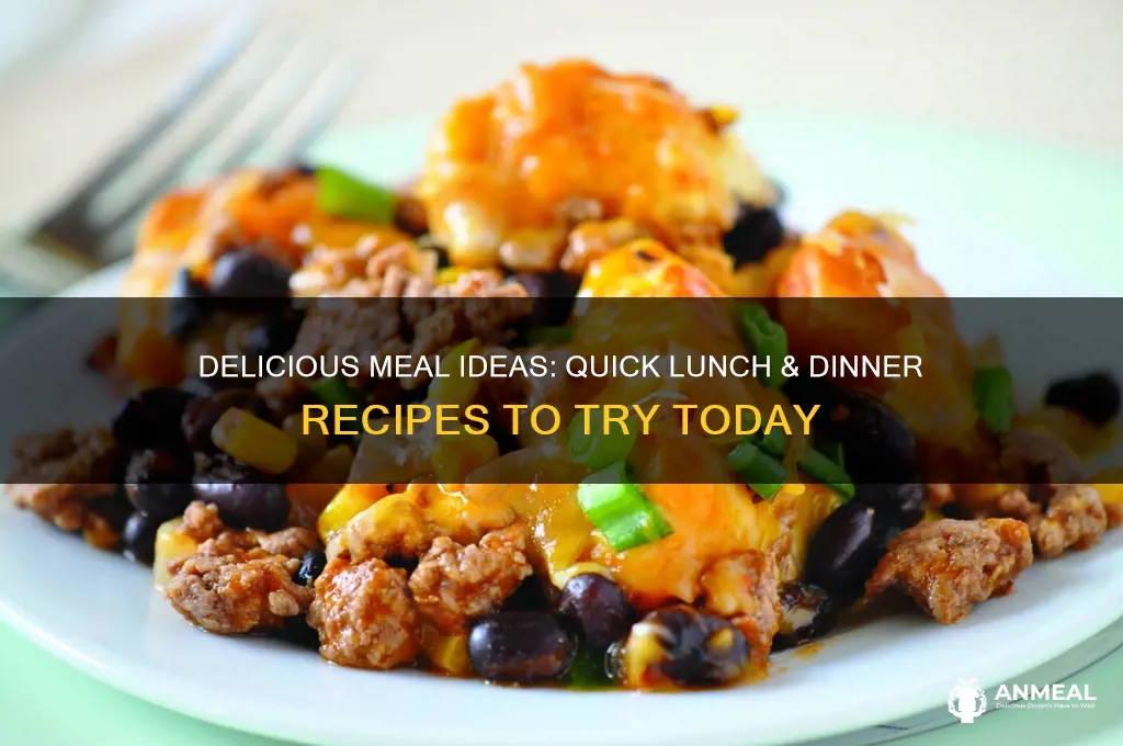 what to do for lunch or dinner