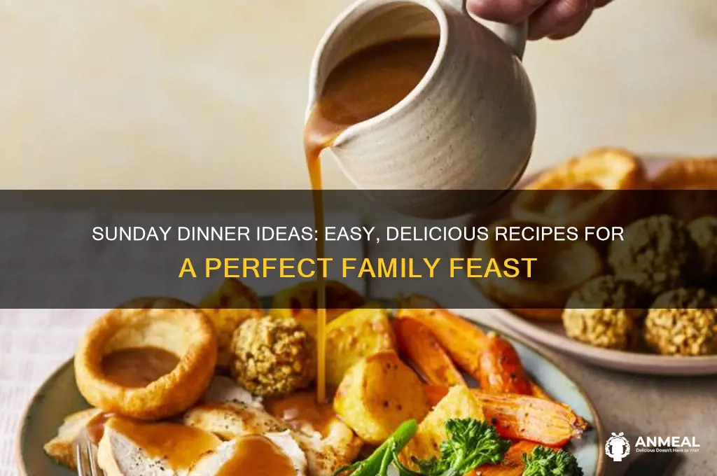 what to do for sunday dinner