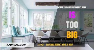 Maximizing Space: Creative Solutions for an Oversized Breakfast Nook