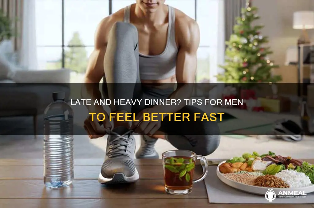 what to do if had late and heavy dinner men