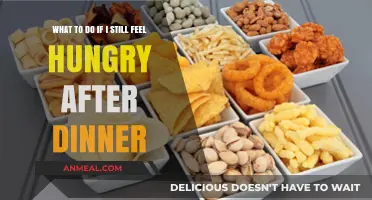 Post-Dinner Hunger? Healthy Tips to Satisfy Cravings Without Overeating