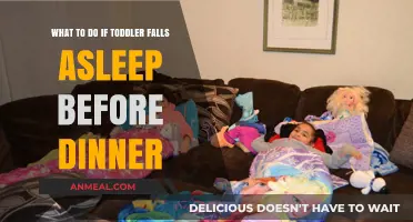 Toddler Fell Asleep Before Dinner? Quick Tips for Busy Parents