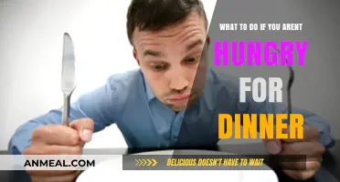 No Dinner Appetite? Tips to Handle Evening Eating Dilemmas