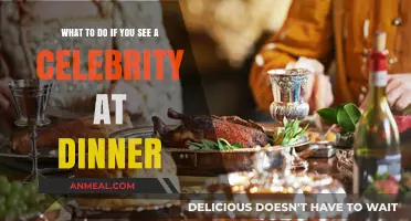Spotting Celebrities at Dinner: Etiquette Tips for a Polite Encounter