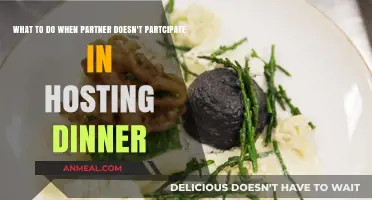 Partner Not Helping Host Dinner? Strategies for a Stress-Free Gathering