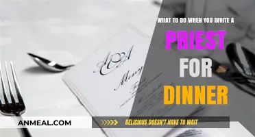 Hosting a Priest for Dinner: Etiquette, Preparation, and Meaningful Conversation Tips