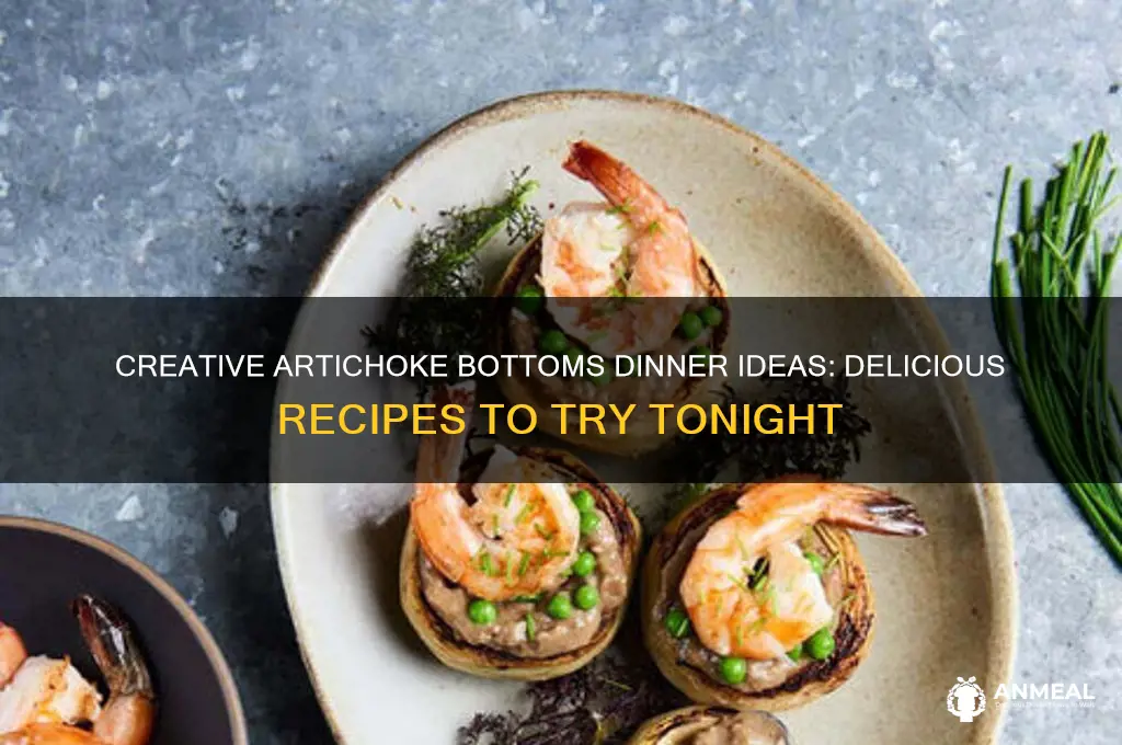 what to do with artichoke bottoms dinner recipe