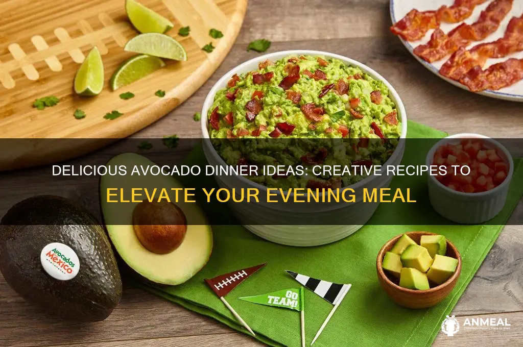 what to do with avocado for dinner