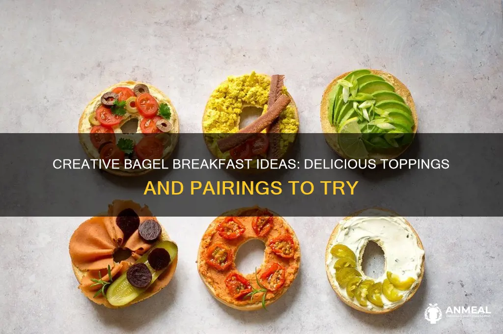 what to do with bagels for breakfast