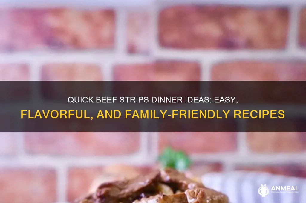 what to do with beef strips for dinner