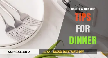 Delicious Beef Tips Dinner Ideas: Quick, Easy, and Flavorful Recipes