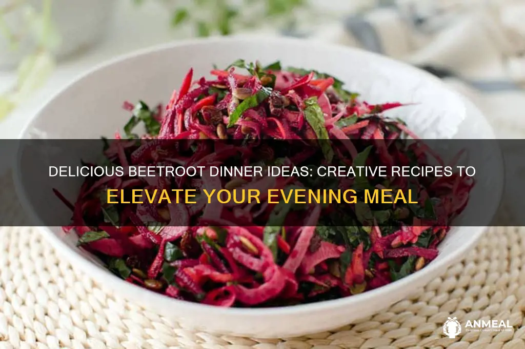 what to do with beets for dinner