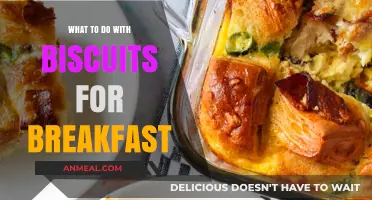 Creative Biscuit Breakfast Ideas: Sweet & Savory Morning Treats