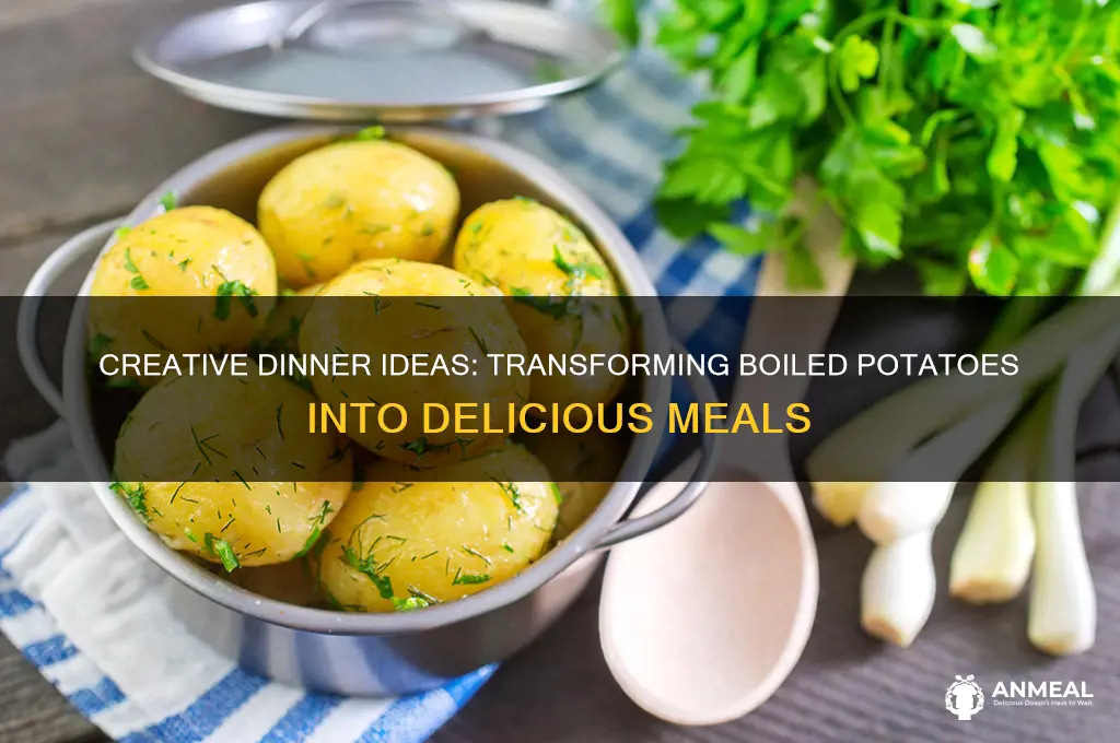 what to do with boiled potatoes for dinner