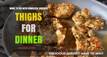 Delicious Dinner Ideas: Creative Ways to Cook Boneless Chicken Thighs