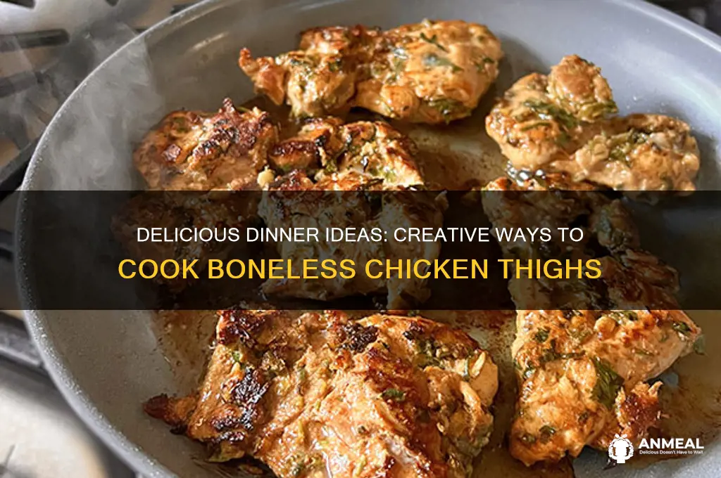 what to do with boneless chicken thighs for dinner