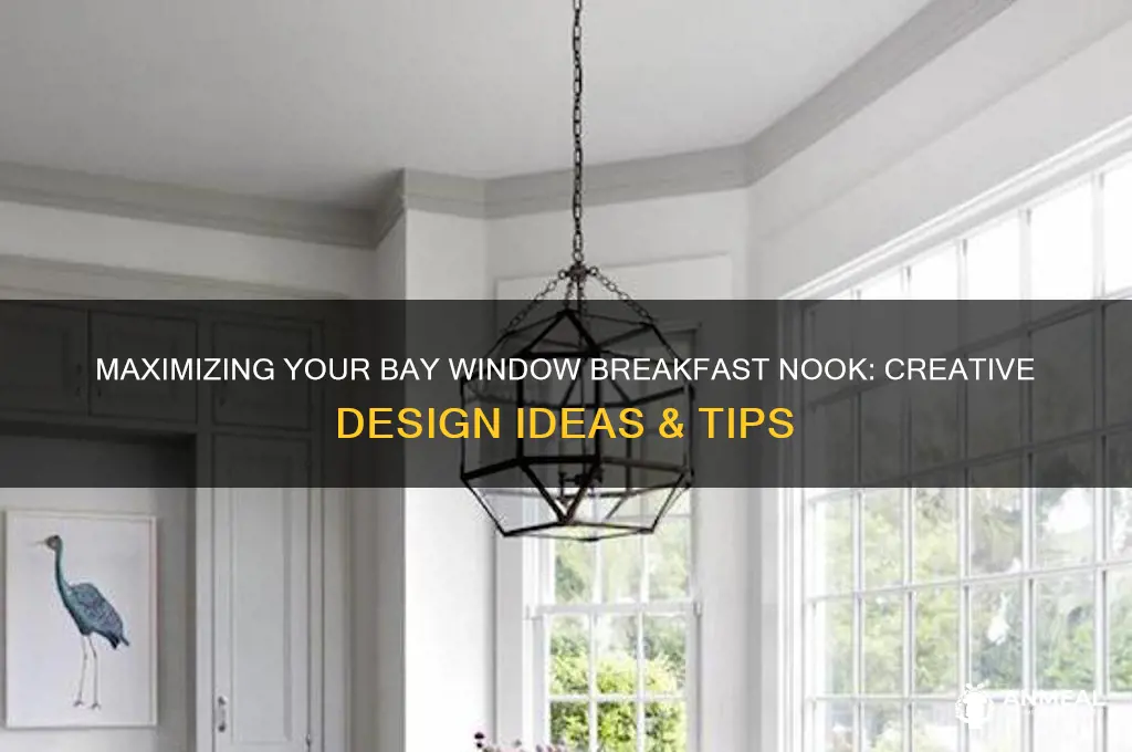 what to do with breakfast area with bay window
