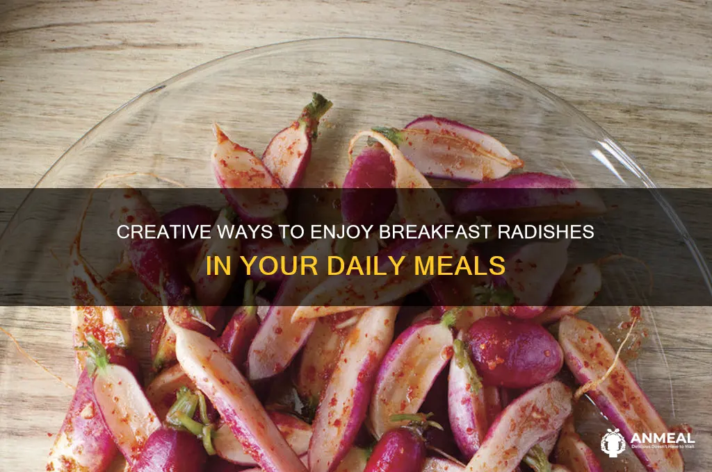 what to do with breakfast radishes