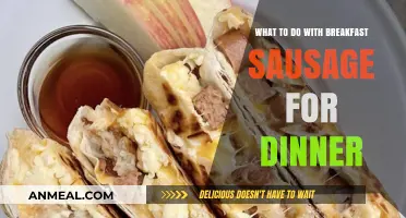 Creative Dinner Ideas: Transforming Breakfast Sausage into Evening Delights