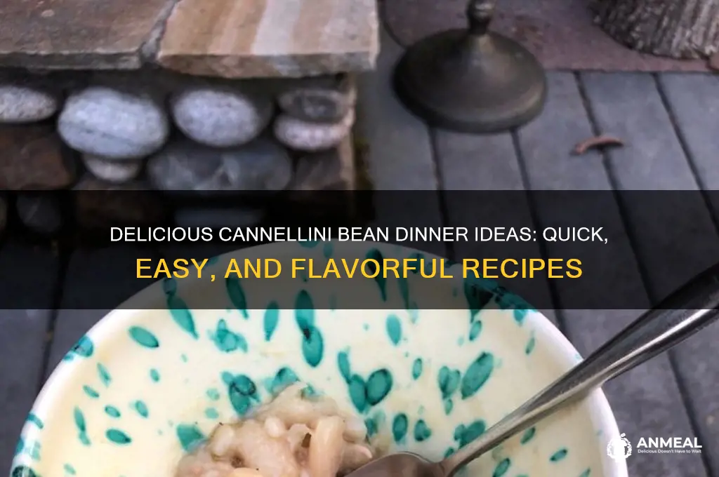 what to do with cannellini beans for dinner