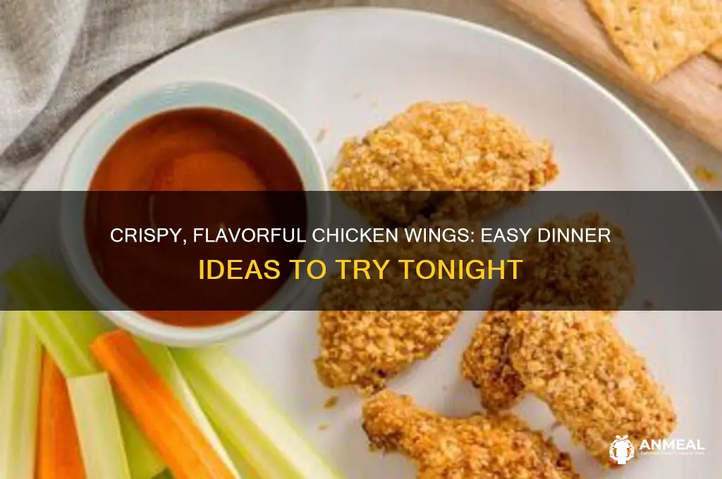 what to do with chicken wings for dinner