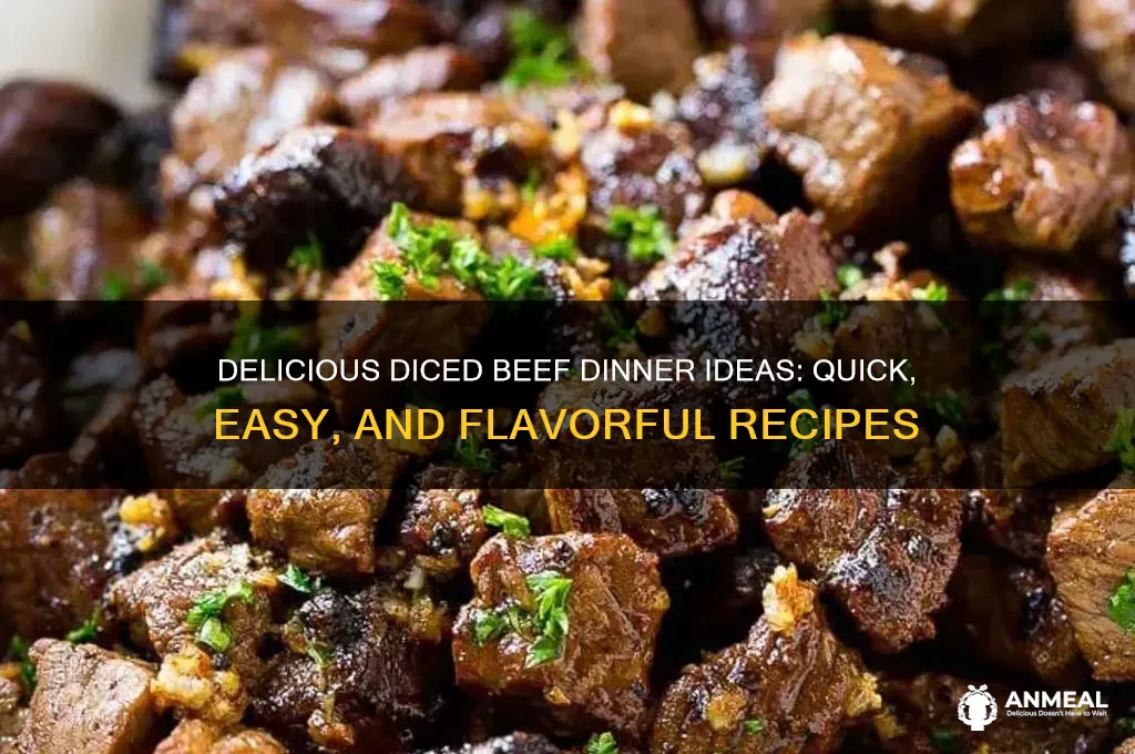 what to do with diced beef for dinner